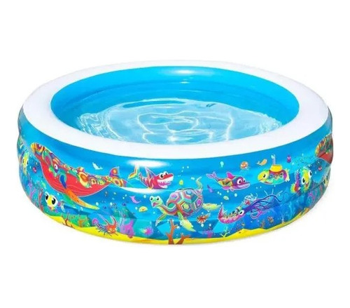 Piscina Infantil Diseño Acuario  6 Bestway