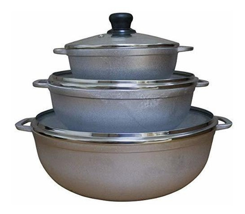 Imagen 1 de 7 de Imusa Usa Tapa De Vidrio Caldero Natural Colombiano Tradicio