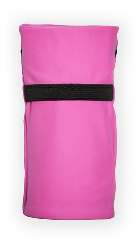 Muñequera - Brazalete Porta-objetos / Mu02 (l) Rosa Chicle L