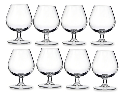 Copas De Vidrio Para Cognac O Brandy 150 Ml Libbey 8 Piezas Color No Aplica