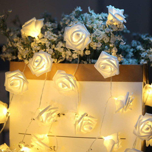 Nuevo Luces De Cadena De Flores Luz De Hadas De Flores Para
