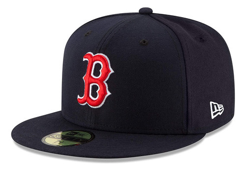 Mlb Gorra Para Juego De Campo Color Negro-rojo