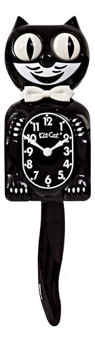 Reloj De Pared Kit Cat Klock, Analógico, Plástico, 39cm