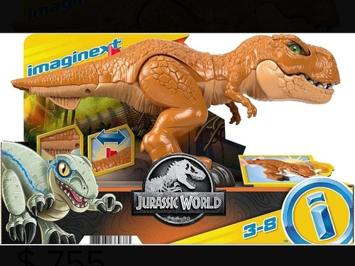 Imaginext Jurassic World T-rex Acción De Combate (Usado)