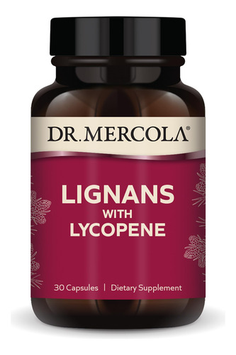 Dr. Mercola Lignans Con Suplemento De Licopeno, 30 Porciones