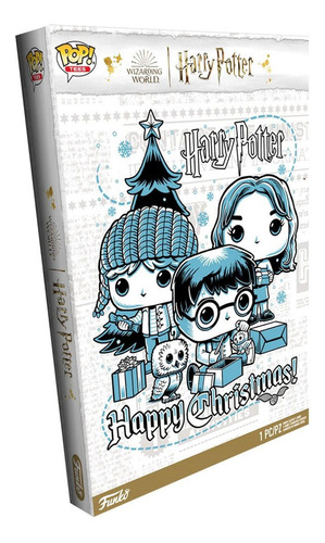 Funko Boxed Tee: Harry Potter Navidad - Ron Hermione Harry P