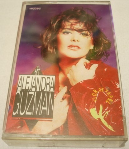 Alejandra Guzmán. Flor De Papel. Cassette.