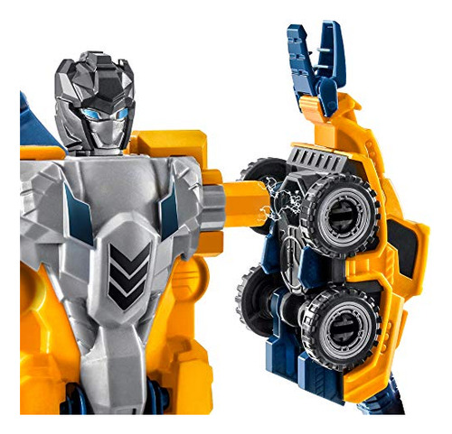 Juego De Vehiculos De Construccion De Robots Para Niños