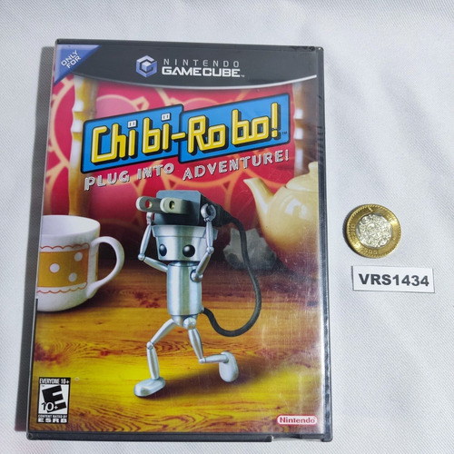 Juego Nintendo Game Cube Chibi Robo Celofan Maltratado 1434