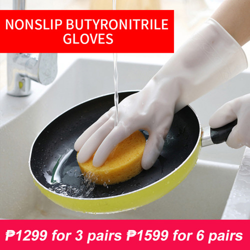 Nn Guantes De Limpieza De Cocina De Plástico Fino Y