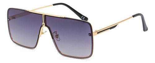 Gafas De Sol Cuadradas Con Montura De Gran Tamaño Para Exter