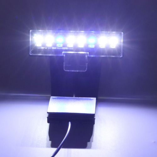 Pecera Led Profesional Con Clip De Alta Luminosidad Para Acu