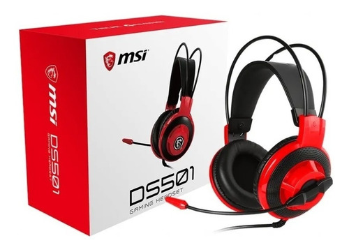 Audífonos Gamer Msi Ds501 Gaming Headset