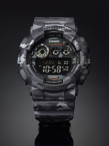 Reloj Casio G Shock Gd-120cm-8cr De Cuarzo Digital Para Homb