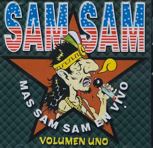 Sam Sam, Más Sam Sam En Vivo Vol. 1 Cd  Nuevo Sellado