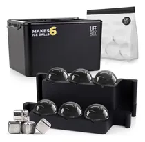 Comprar Molde Para Fazer Bolas De Gelo Lifebox 6 - O Molde De Gelo E