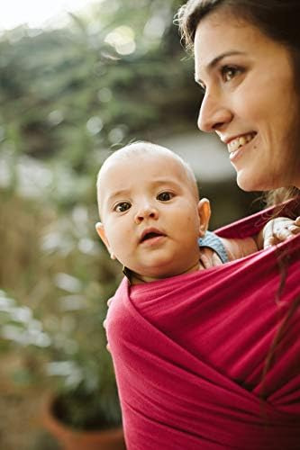 Boba Baby Wrap Carrier, Sangria - El Portabebés Para Niños Y