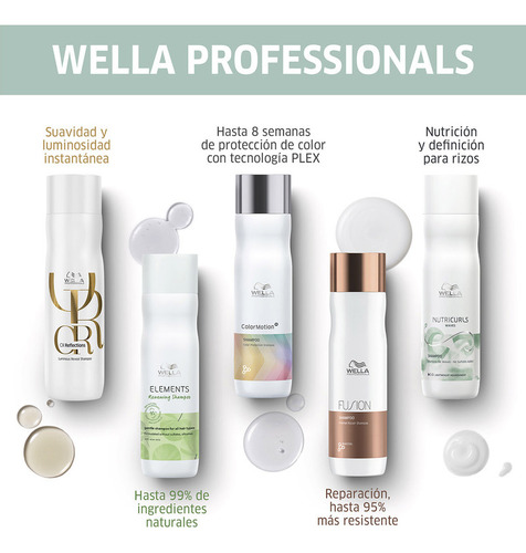 Shampoo Para Cabello Rizado Wella Nutricurls Rizos 250 Ml