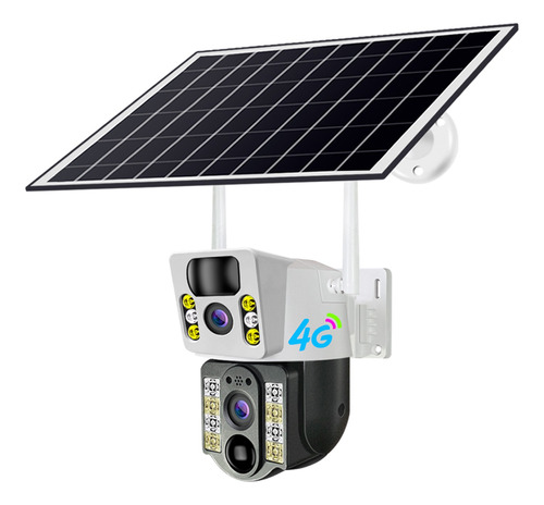 Rastreador Inteligente G 4g Solar Con Rotación Panorámica De
