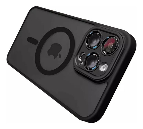 Capinha Case Fosca Color Proteção Câmera Magsafe Para iPhone