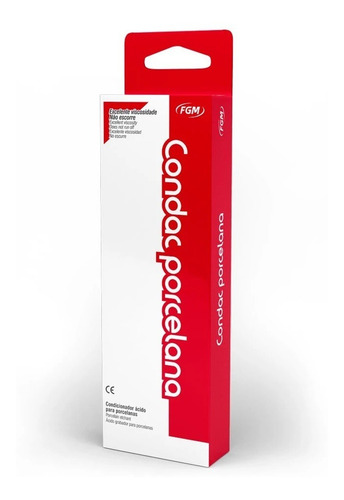 Acido Flourhidrico Condac Porcelana 10% Fgm. Jrga. X 2.5 Ml.
