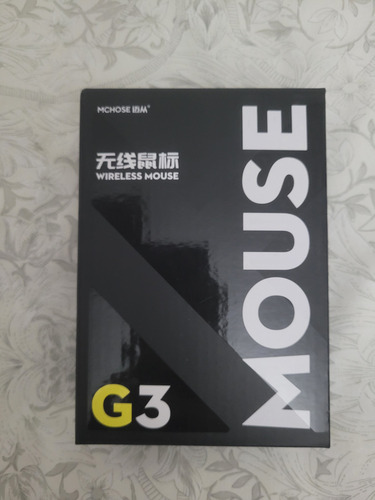 Mouse Gamer Mchose G3 Ultra Paw 3395 8k Polling Rate (Usado)