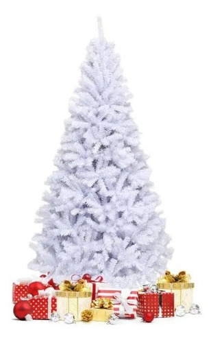 Árbol De Navidad Blanco Costway Cm22100  1.81m