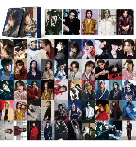 55 Photocards Stray Kids - Edição Hyunjin Stray Kids Dsaf Ty