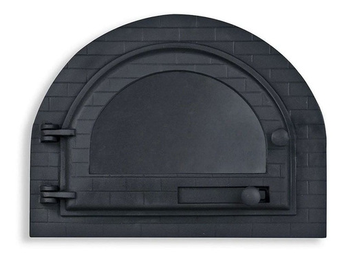 Porta Forno Ferro Igloo Com Vidro Libaneza Art Mil M