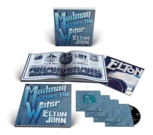 Elton John Madman Across The Water 50 Th Box 3 Cd E Blu Ray