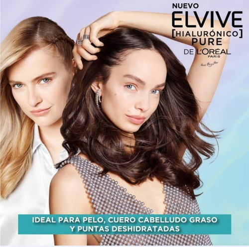 Mascarilla Elvive Hialurónico Pure 300g