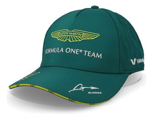 Gorra Formula 1 Aston Martin Rp Alonso Team Verde Unitalla