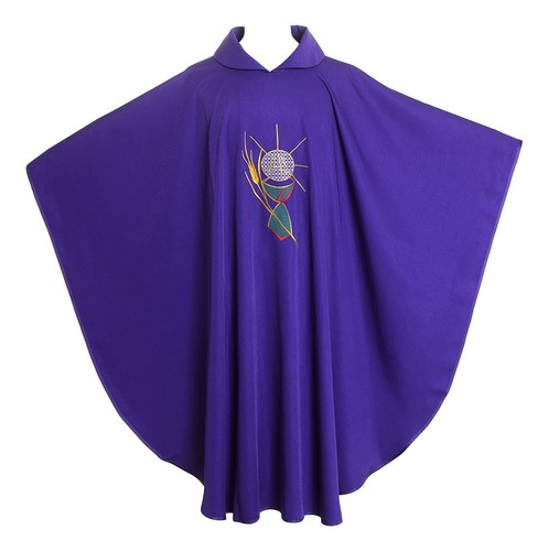 Bessume Sacerdote Casulla Collar Púrpura Vestiduras