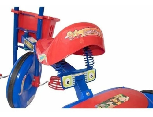 Imagen 2 de 6 de Triciclo Para Niños Metalico Con Canasta Envió Gratis Ya