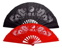 Comprar Set X 20 Abanicos Dragon Kung Fu Tai Chi Wushu Tela Pvc