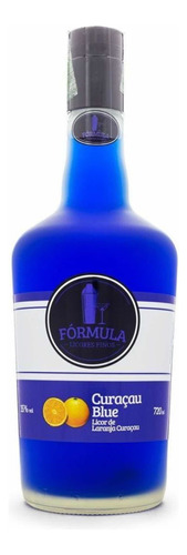Licor Fórmula Curaçau Blue 720 Ml