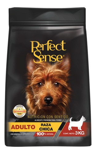 Alimento Para Perro Adulto Raza Pequeña 3 Kg Perfect Sense