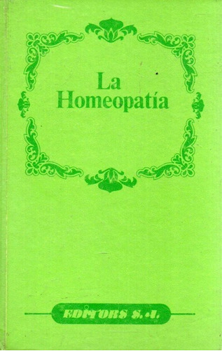 La Homeopatia Rs Peysson 