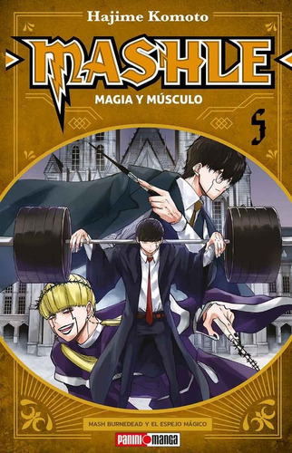 Mashle: Magia Y Musculos N.5: Mashle: Magia Y Musculos N.5, De Hajime Komoto. Serie Mashle Magia Y Músculos, Vol. 5.0. Editorial Panini, Tapa Blanda En Español, 2023