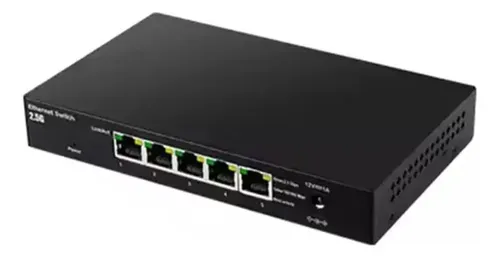 1 Unidade) Switch Gigabit 2,5 G De 5 Portas . | Parcelamento sem juros