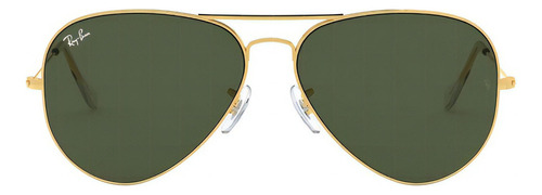 Oculos Sol Ray Ban Aviador Rb3026l L2846 62mm Verde G15