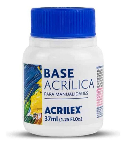 Base Acrílica Para Artesanato 37ml - Acrilex Cor Não Aplica