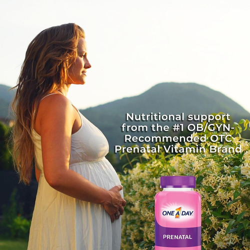 One A Day Vitaminas Prenatal Con Ácido Fólico 120 Gomitas Sabor Frutas