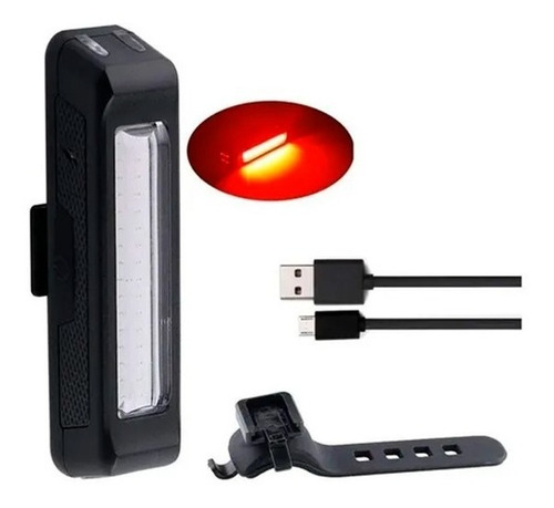Luz / Destellador Trasera Bici Van Halen Van029 Usb