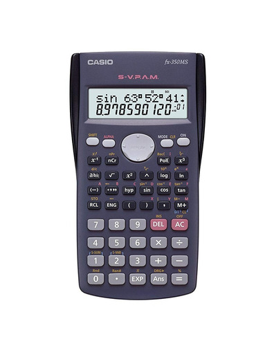 Calculadora Cientifica Casio Fx-350ms 240 Funciones 2 Linea