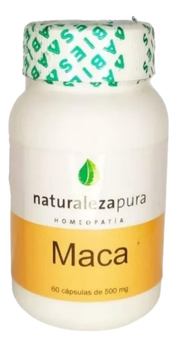 Maca Tratamiento Natural Fertilidad X 60 Caps