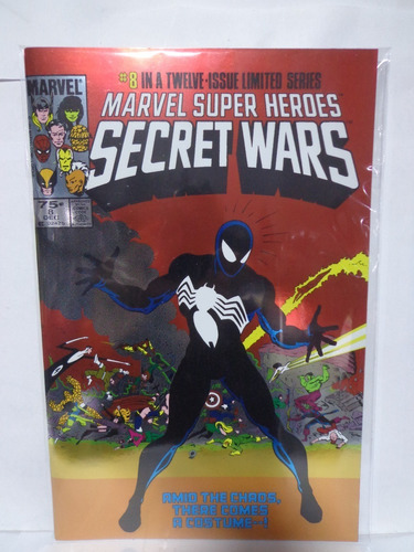 Secret Wars Traje Negro Primera Aparicion Marvel Foil