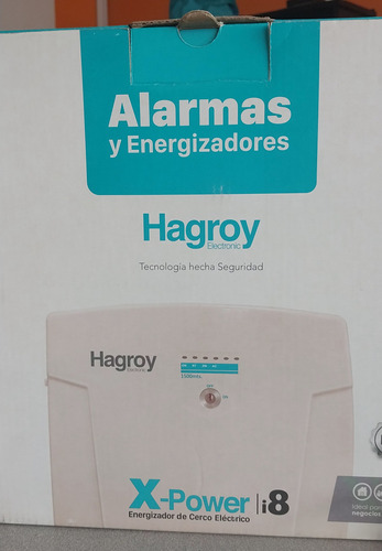 Energizador Cerco Electrico  Hagroy I8 1500 Metros + Bateria