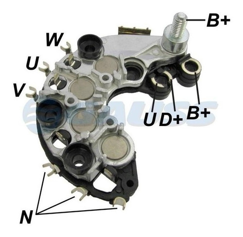 Plaqueta Alternador Corsa 1.6(alternador 439427) Gauss