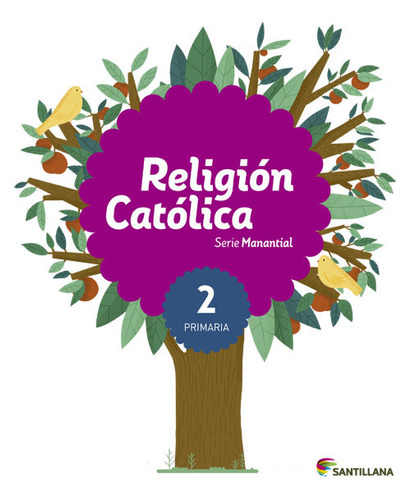 Libro Religion Catolica Serie Manantial 2 Primaria - Vari...